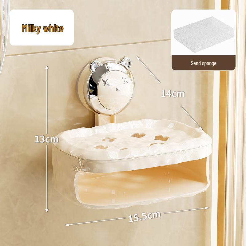 ABXTAO Bear Wall-Mounted Soap Box