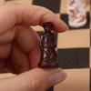 Trompette Échecs Antiques Pièces d'Échecs Résine Qing Bing Figurine d'Échecs Adultes Enfants
