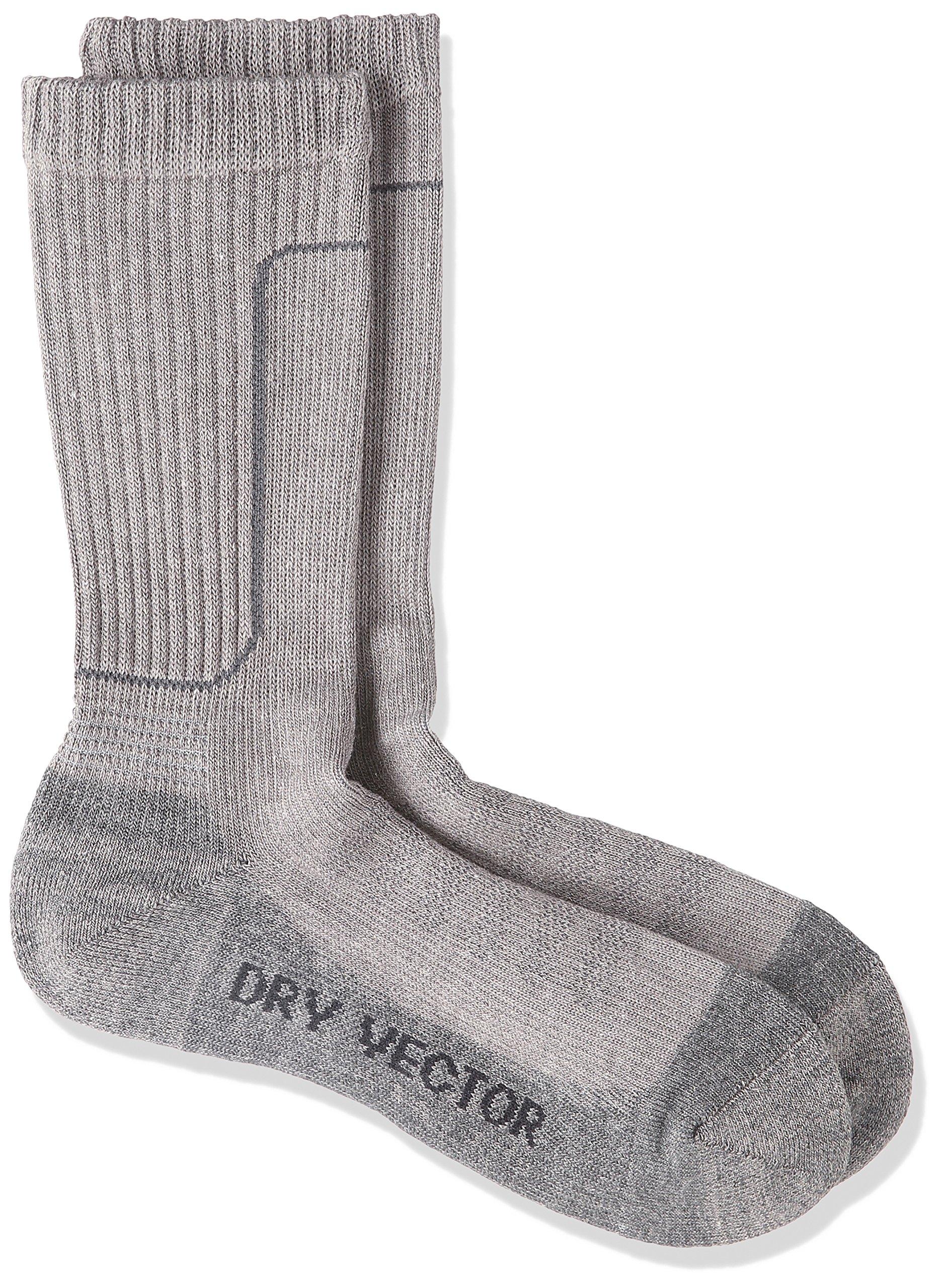 

Mizuno Dry Vector Medium Thick Pile One Size Fits All Socks, 73UF502, Men s, Gray, серый