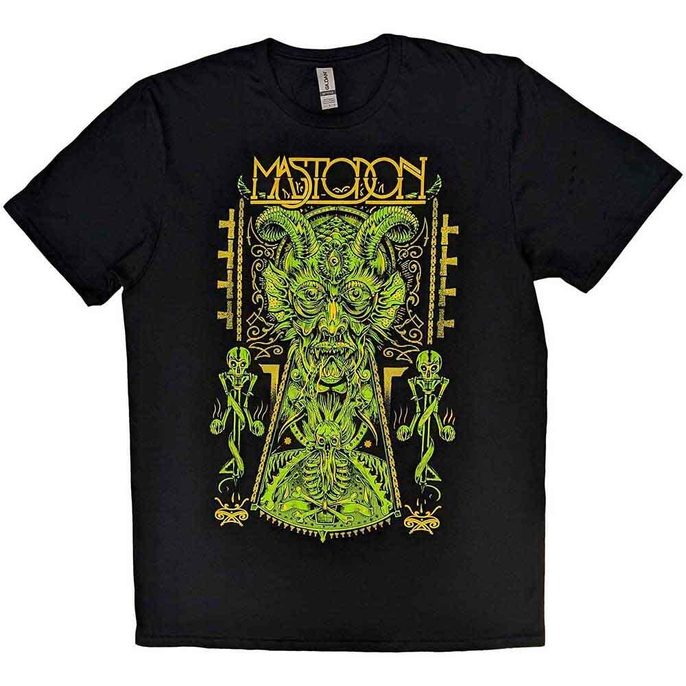 Mastodon Devil on Black T-Shirt Black New Unisex T-Shirt S