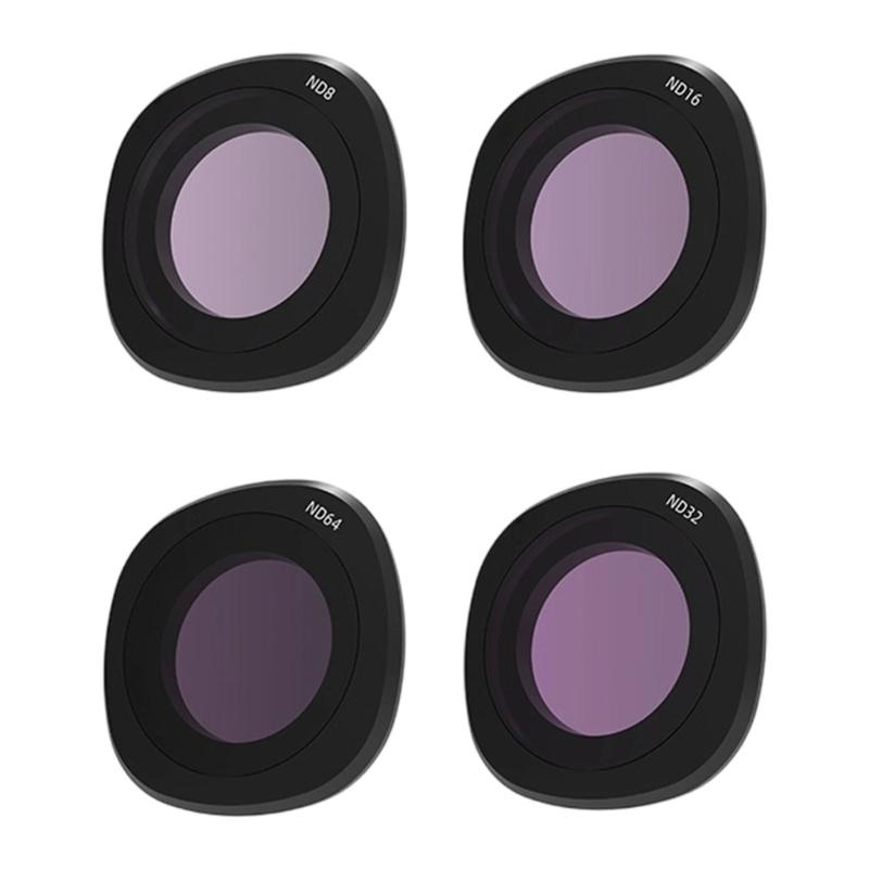 Protective Waterproof Lens Filter For Action Cameras High Light Transmission Scratch Resistant Aluminum Alloy Frame