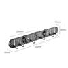 Folding Suction Cup Row Hook Punch-Free 6 Hooks Bathroom Towel Rack Corrugated Row Hook Wall Mounted Coat Hanger