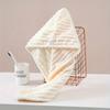 Ultra fine fiber towel wrapped and thickened Ladies' dry hair cap Thick and highly absorbent headscarf for wiping hair