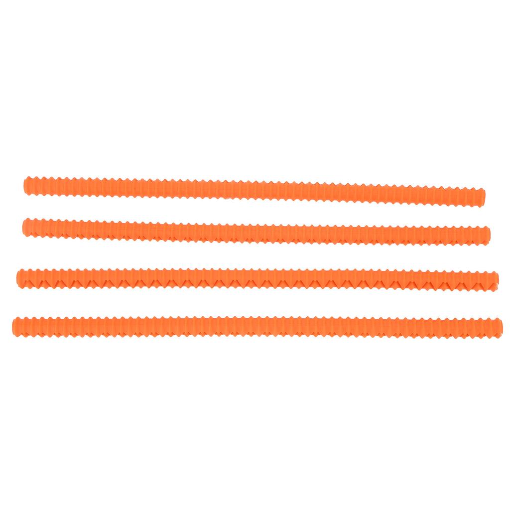 4 ks Chránič roštu trouby Žáruvzdorný silikonový okrajový kryt Vložka Příslušenství do trouby pro kuchyň