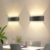LED Wall Lamp AC110V-220V Outdoor Motion Sensor Light Waterproof Wall Light Porch Garden Living Room Street Stairs Lighting