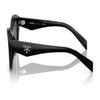 Prada [Available prescriptions] Solid color design, cat-eye sunglasses, men's black