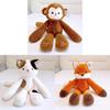 Plush Monkey Animal Pillow Large Soft Toy For Kids And Adults