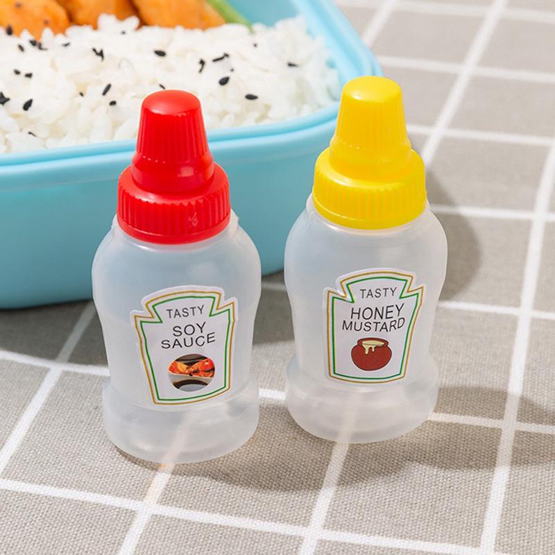 

2 шт. кухонная бытовая мини-бутылочка для приправ соевый соус салат выжимка бутылка соус бутылка для путешествий пикник