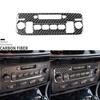 Carbon Fiber Console Radio CD Panel Cover For Lexus LX470 For Land Cruiser 03-07