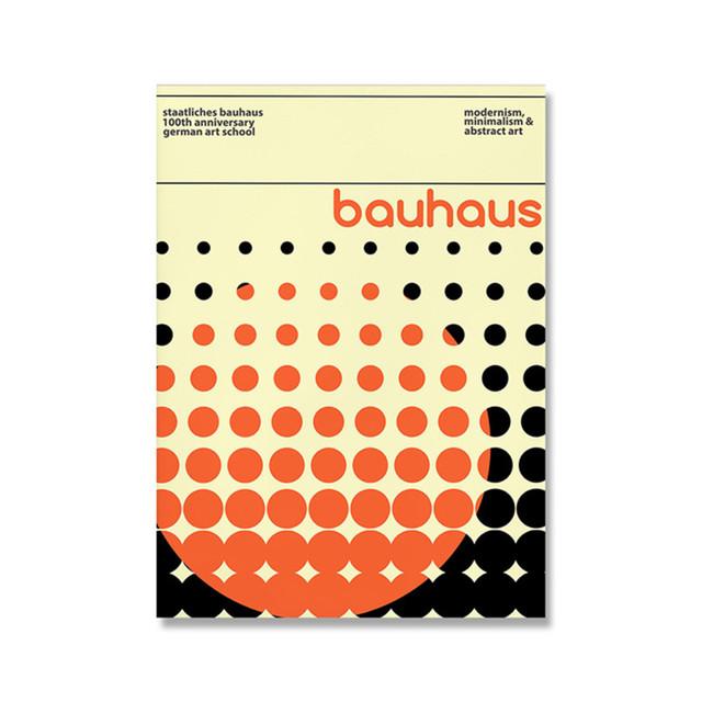 Bauhaus Exhibition Unique Geometric Posters Minimalist Art Canvas Prints Abstract Paintings Living Room Murals Home Decoration