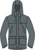 Мужская куртка VAUDE Manukau Parka II с цаплей