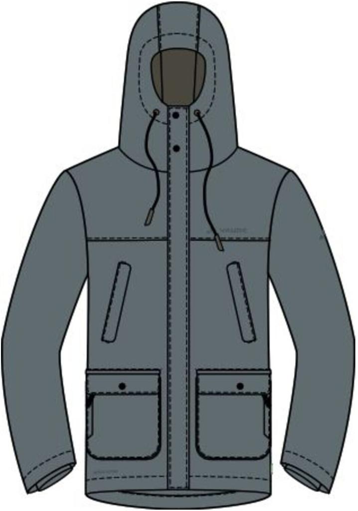 Мужская куртка VAUDE Manukau Parka II с цаплей