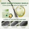Avocado Hair Mask, 300g Hair Treatment Mask, Avocado Repair Nourishing Care Hair Mask For Dry Damaged Hair, Moisturizing Hair Mask, Prevent Split Ends