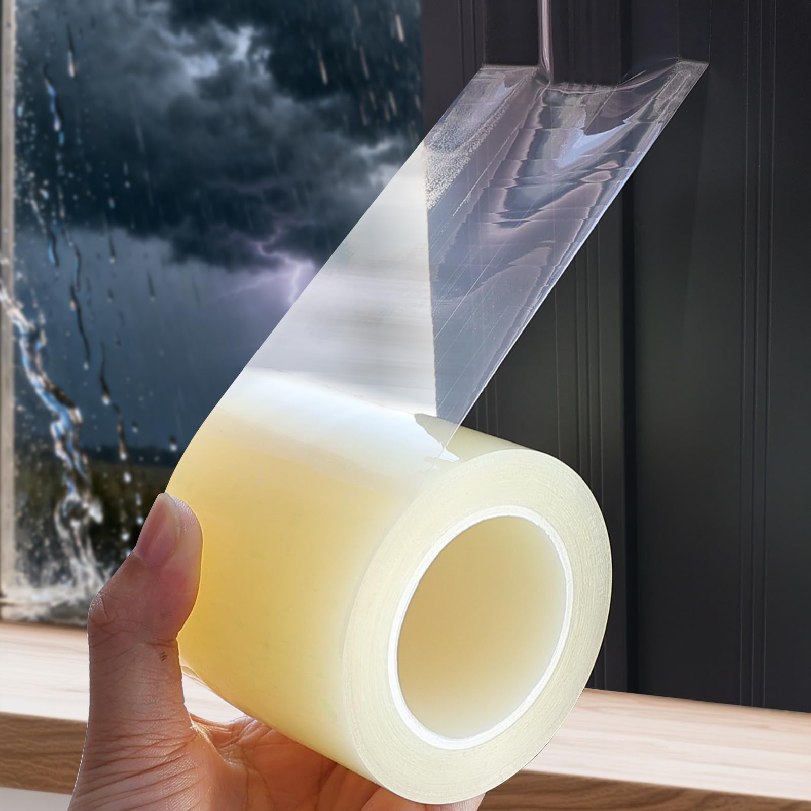 Gap tape, draft prevention tape, condensation control, insect repellent, cold 50mm×10m