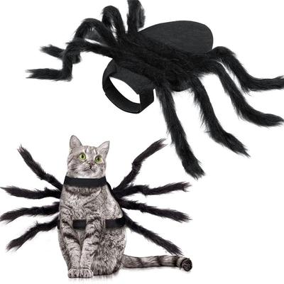 Pet Dog And Cat Costume Halloween Spider Transformation Outfit Pet Costume Pet Cat Dog Funny Cosplay Dress Up Clothes Costume