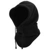 Trapper Winter Cap Thermo Winter Windproof Riding Hoods Snowboarding Head Cover with Facial Shield Neckerchief Black