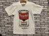 Vintage Andy Warhol Campbells Condensed Tomato 1990 X Masterpiece Pop Art Vintage Single Stitching t-Shirt and Kids Shirt M