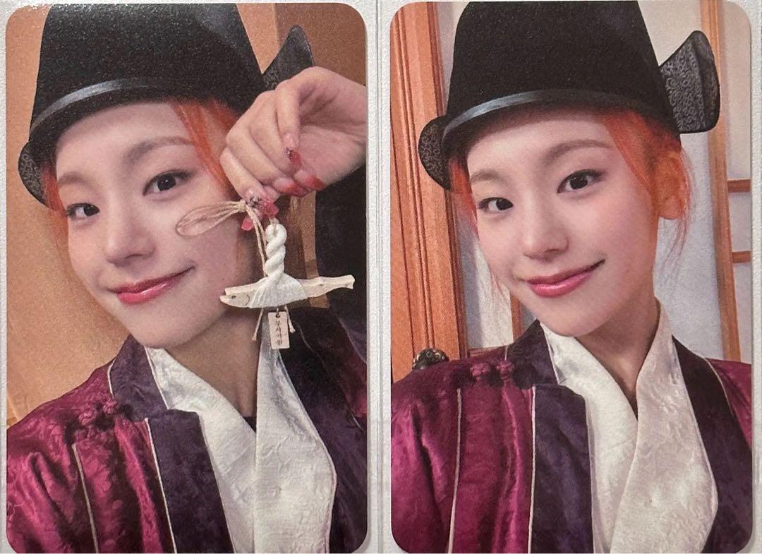 

[USED] ITZY born to be Yeji with muu autograph session trading card