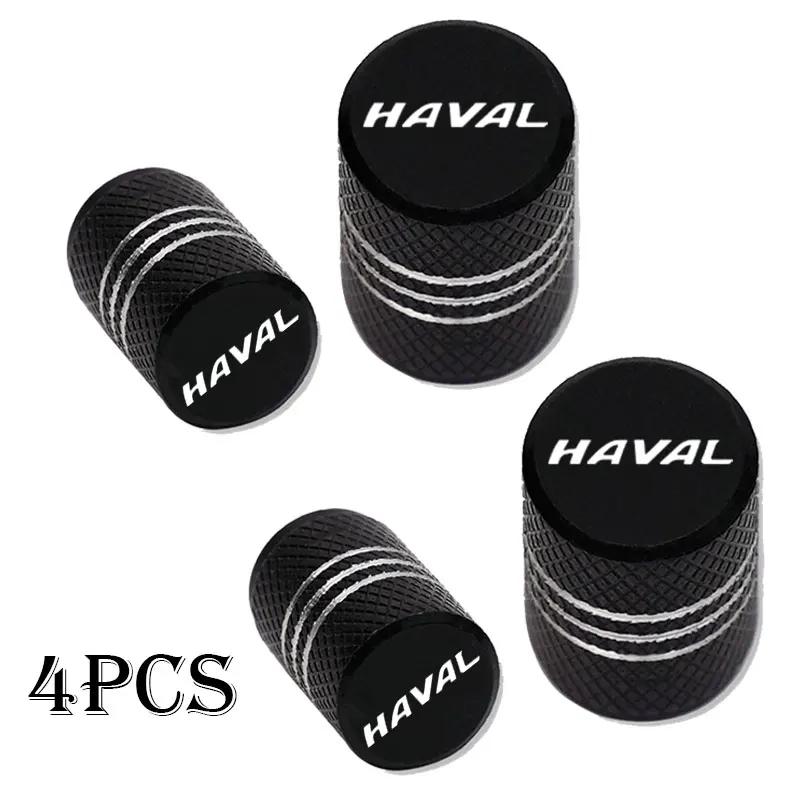 

4pcs Car Wheel Tire Valve Caps Tyre Stem Covers Airdust Waterproof For HAVAL H2 H6 H7 H8 H9 H2S M6 C50