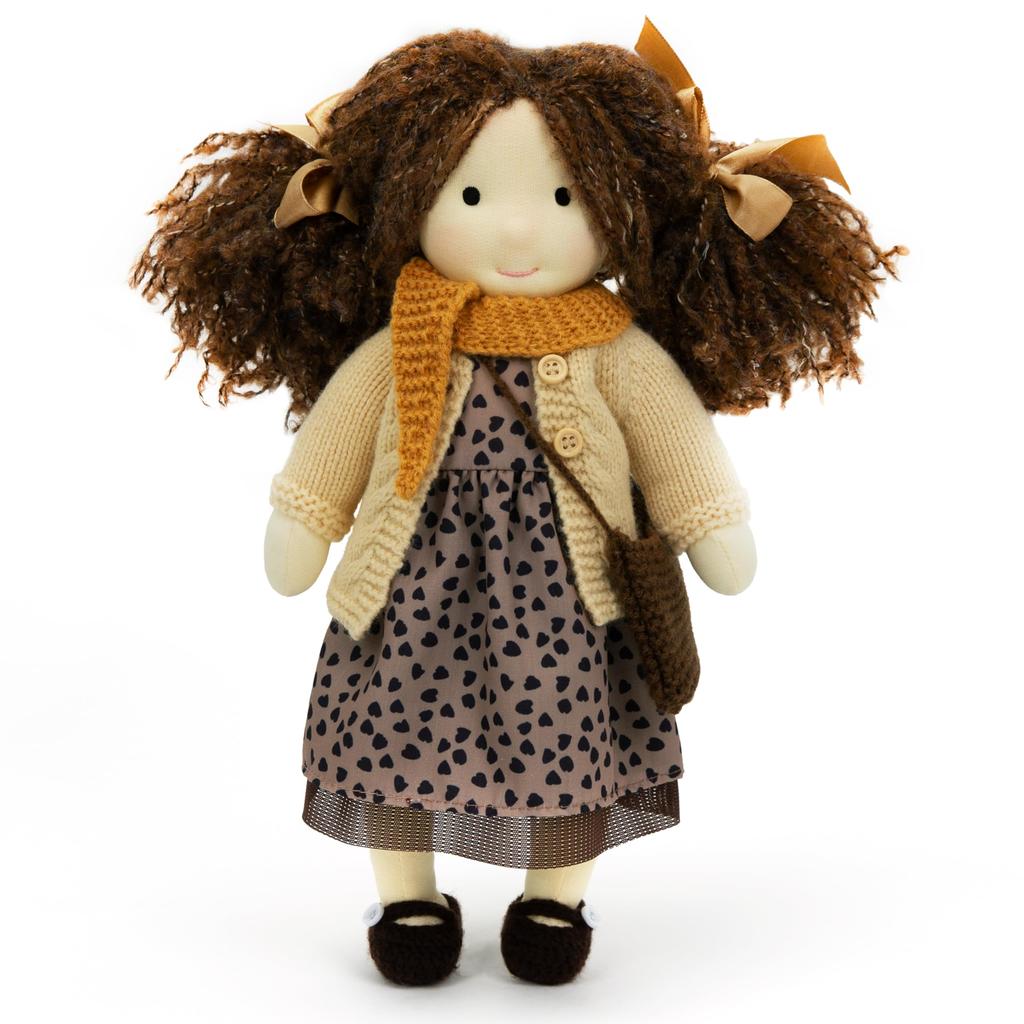 BlissfulPixie Handmade Waldorf Doll Clothes 30cm Clothes Set Lovely Box Girls Christmas Birthday Gift Ballerina Clothes Accessories -