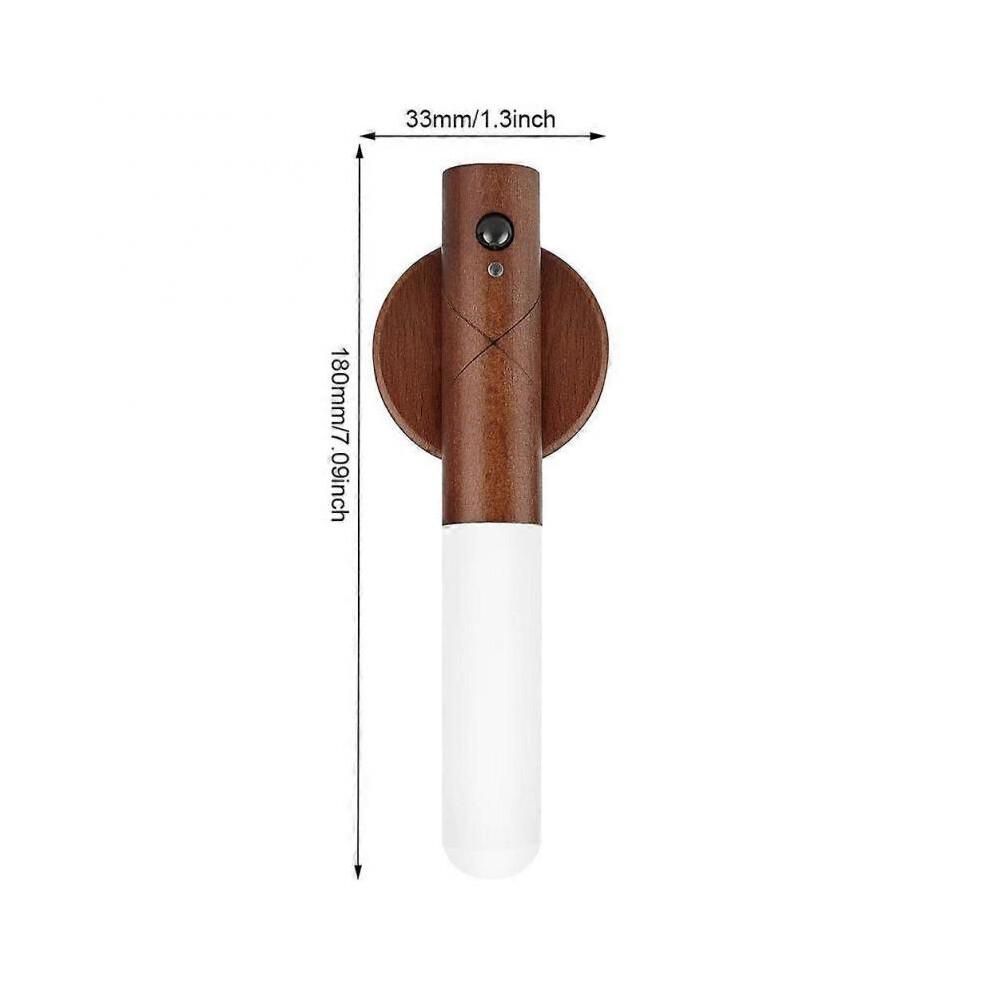 Motion Sensor Night Light Stepless Dimming Usb Rechargeable Magnetic Led Wall Light Wall Lamp for Bedroom Stair Hallway Kitchen