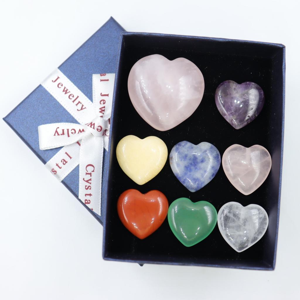 8-teilige/9-teilige herzförmige Kombinations-Geschenkbox