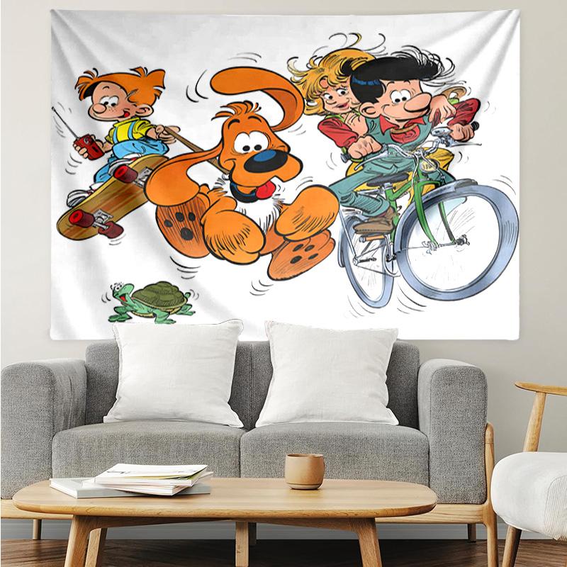 1PC Dog Boule Quick-Dry Tapestry, Unique Design Tapestry, Suitable for Bedroom,Livingroom, Playroom,Heartwarming Holiday Gifts