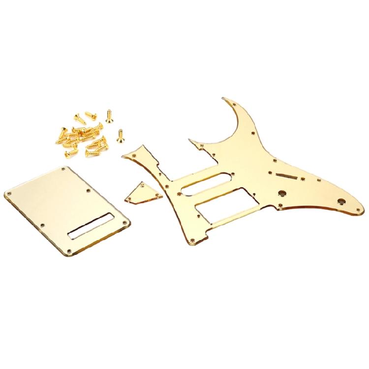 Electric Guitar Pickguard Guard Board Humbucker Scratch Plate With Back Plate & Screws 10 Holes Guitar Pickguard 1