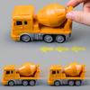 Deformation Assembly Engineering Vehicle Detachable Transform Robot Toys  Birthday Gift