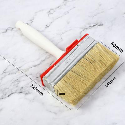 Thickened Paint Brush Plastic Handle Rivet Reinforcement Soft Bristled Wall Brush Cleaning Tool Apply Evenly Wall Brushing Tools