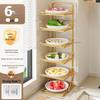 Foldable Kitchen Countertop Prep Rack