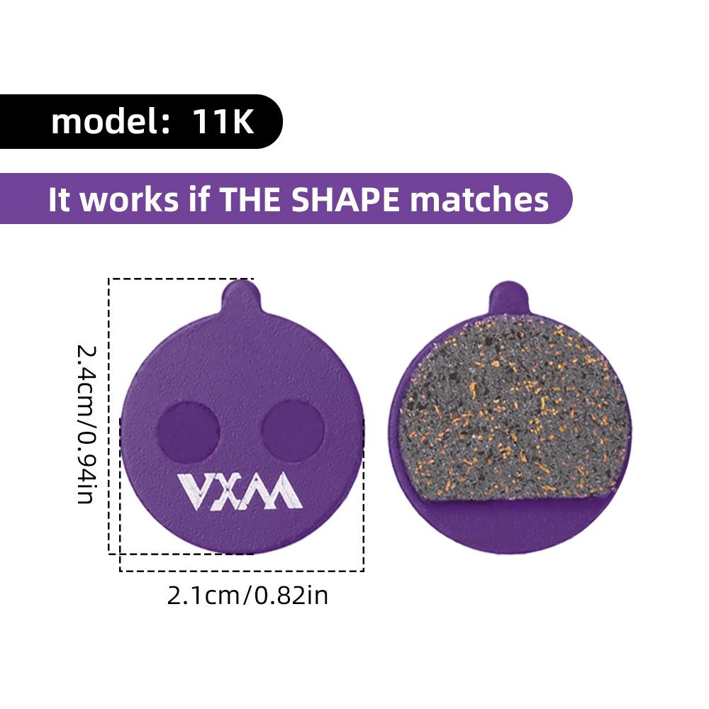 

Mountain bike bicycle brake pads to make pads Electric bicycle Road bike Semi-metal brake pads Friction pads