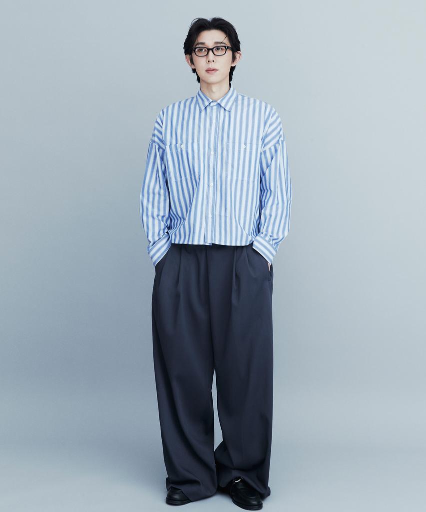 Diaendeukweseucheon Buckle Pants / Navy