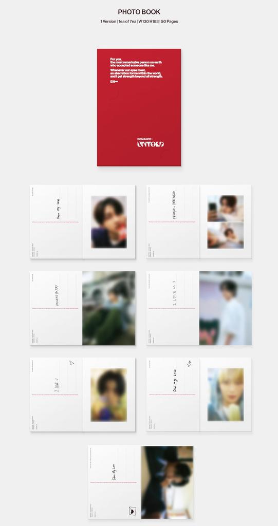 ENHYPEN [ROMANCE UNTOLD (ENGENE ver.)] - 2nd Full Album [Official Korean Edition]