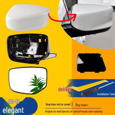 08-13 Honda Accord Rearview Mirror Shell & Lens Frame Assembly