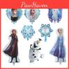 Princess Snow Frozen Elsa Anna Film Balloons Birthday Party Decoration Balloons