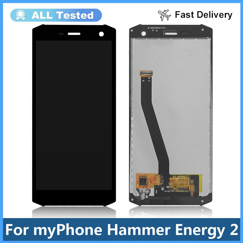 LCD Screen and Digitizer Full Assembly For myPhone Hammer Energy 2