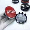 4pcs 54mm 56mm For Mini Cooper One S JCW R50 R53 R55 R56 R57 R60 F55 F56 Car Wheel Center Hub Cap Badge Emblem Sticker