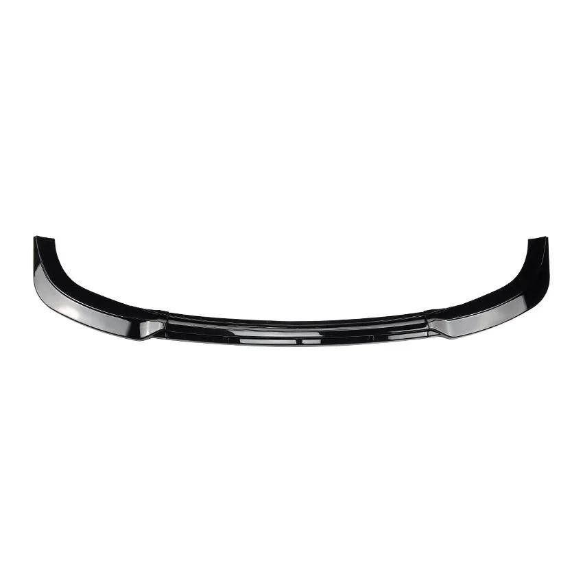 3PCS Gloss Black Front Bumper Splitter For Hyundai I30 MK2 MK2.5 2012-2017 Front Diffuser Lip Spoiler Protector Body Kit Tuning