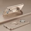 KEYSION Magnetic Phone Case for HONOR X9d 5G X9c Smart Metal Paint Upright Kickstand Shockproof Cover for Honor Magic 8 7 Lite 5G