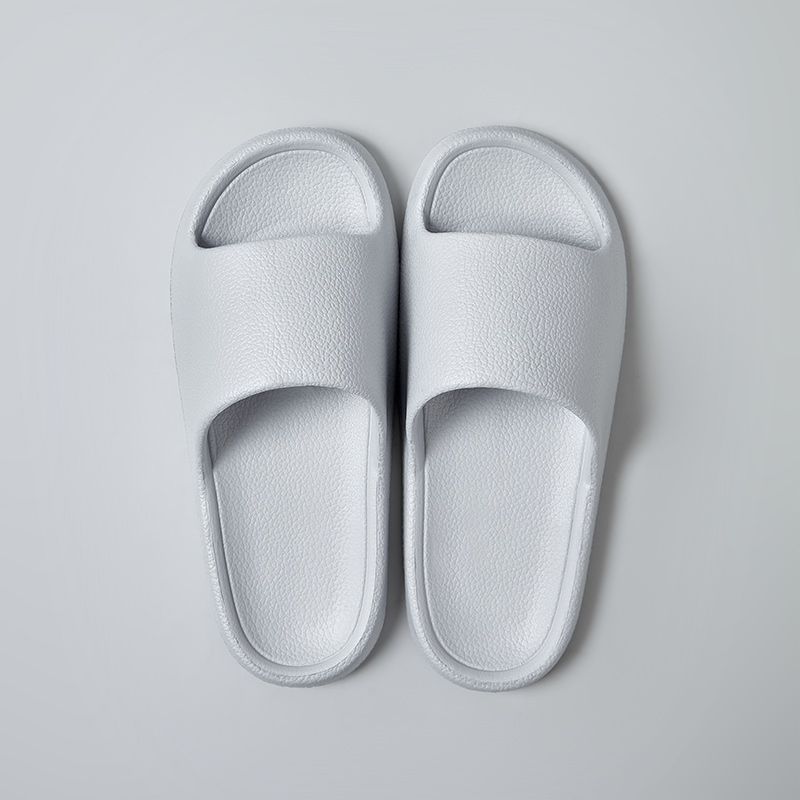 Fashion indoor versatile unisex leather pattern slippers home daily light comfortable soft sandals