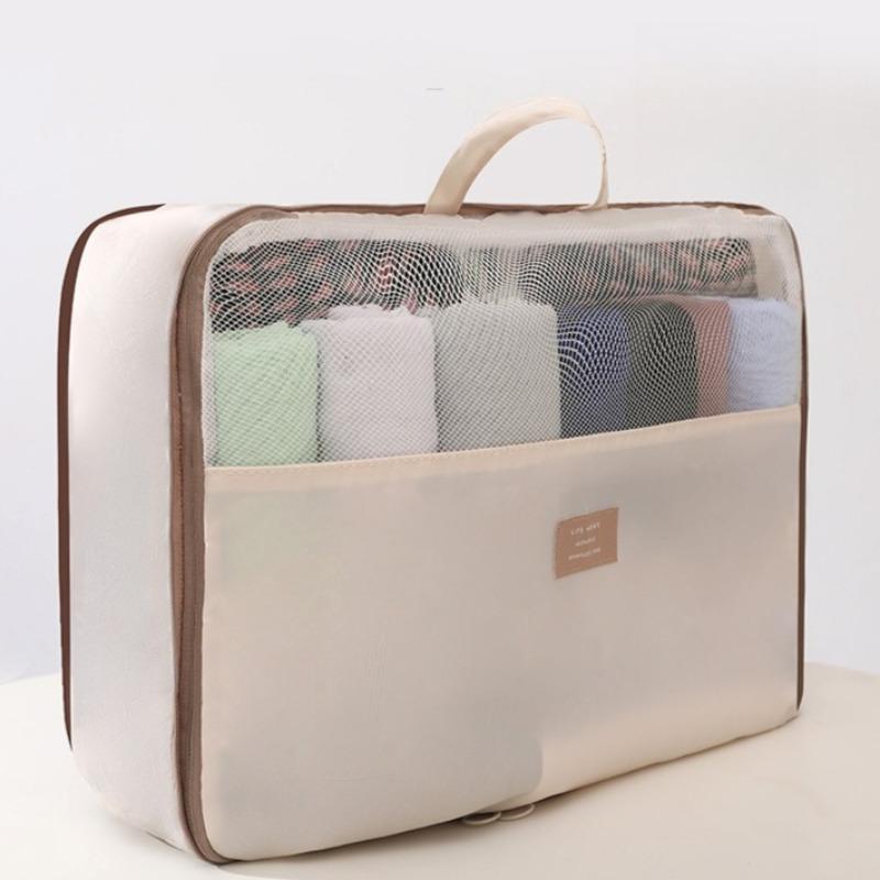 1pcs Compressible Storage Bag Large Capacity Sealed Packing Pouch Travel Portable Clothes Organizer