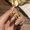 Vintage Palace Style Ruby Ring Light Luxury Exquisite Rings for Women Party Wedding High Quality Engagement Wedding