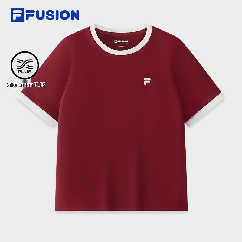 Женская футболка с коротким рукавом и логотипом FILA FUSION M