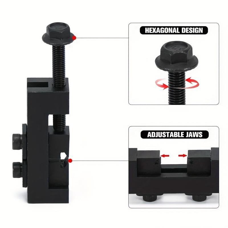 CV Joint Clamp Locking Tool Dust Cover Steering Gear Boot Clamp Fastener No Disassembly Locking Tool for Auto Repair and Vehicle Maintenance