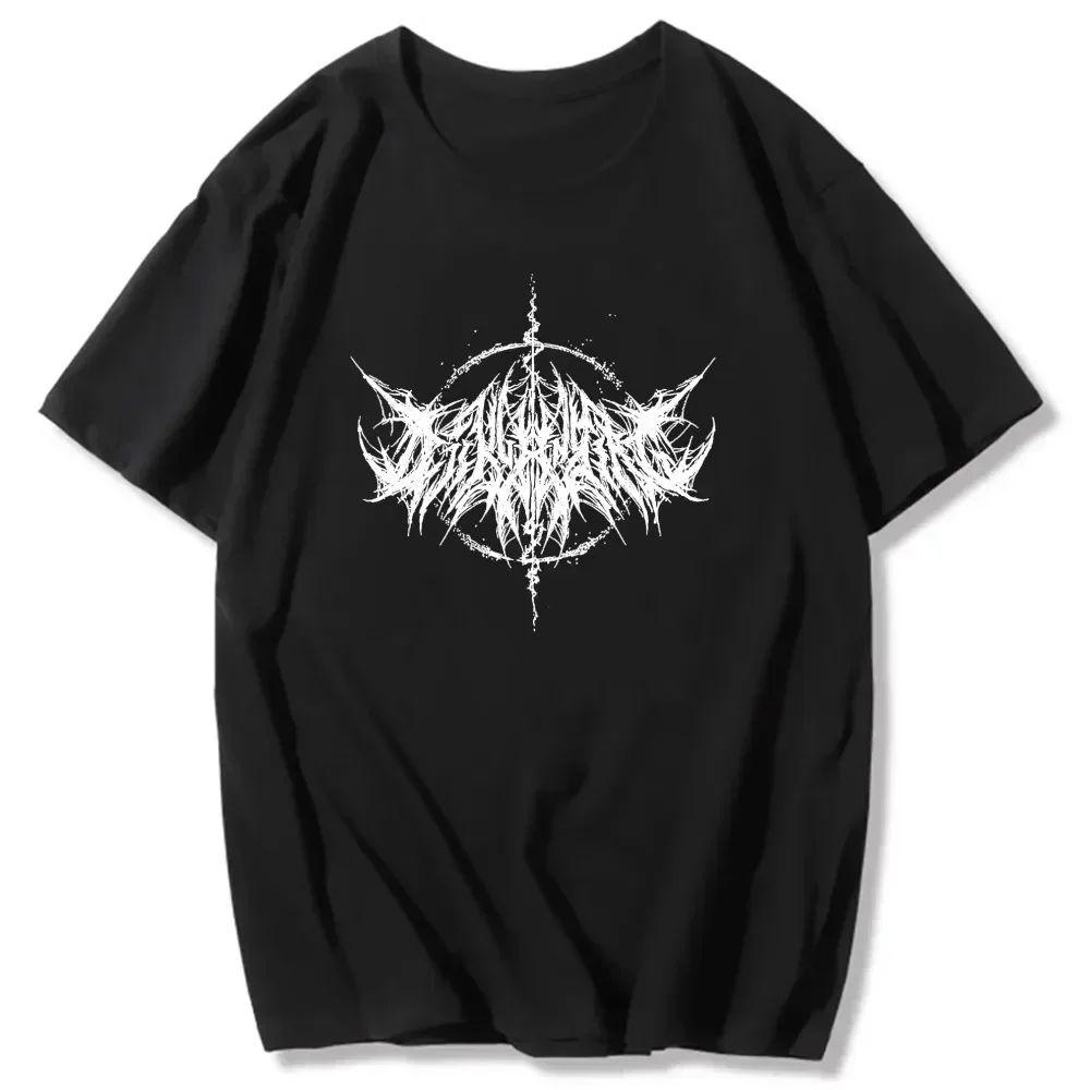 90s Vintage Hip Hop Streetwear Kawaii Fashion Casual Tops Men's Women's T Shirt Rock Fashion Letter Print Y2K Goth Punk Tees