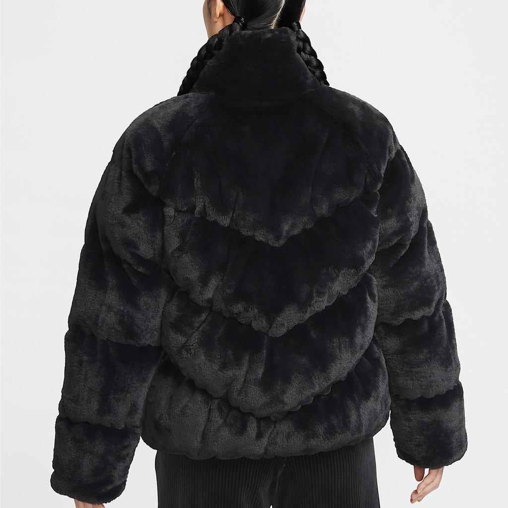New Nike Faux fur Jacket FV8006-010