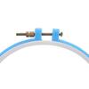 5 Pieces Plastic Embroidery and Cross Stitch Hoop Set Embroidery Hoop Ring Frame Adjustable Sewing Tools