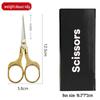 Retro Plum Blossom Embroidery Scissors – Alloy Stainless Steel for Cross Stitch and Handmade Crafts
