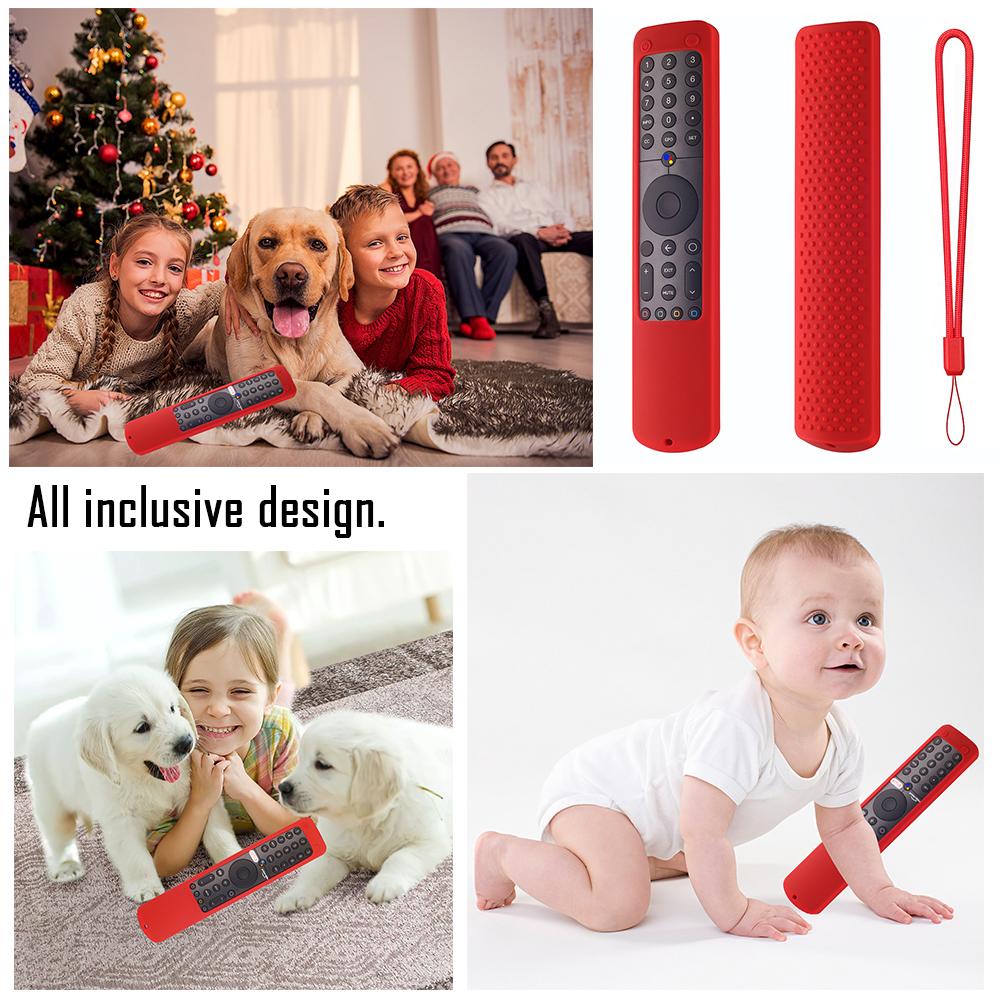 Silicone Protective Sleeves Anti Slip Remote Control Case Cover Replacement for Xiaomi XMRM-19 for Xiaomi MI TV P1/P1E/Q1/Q1E/A2